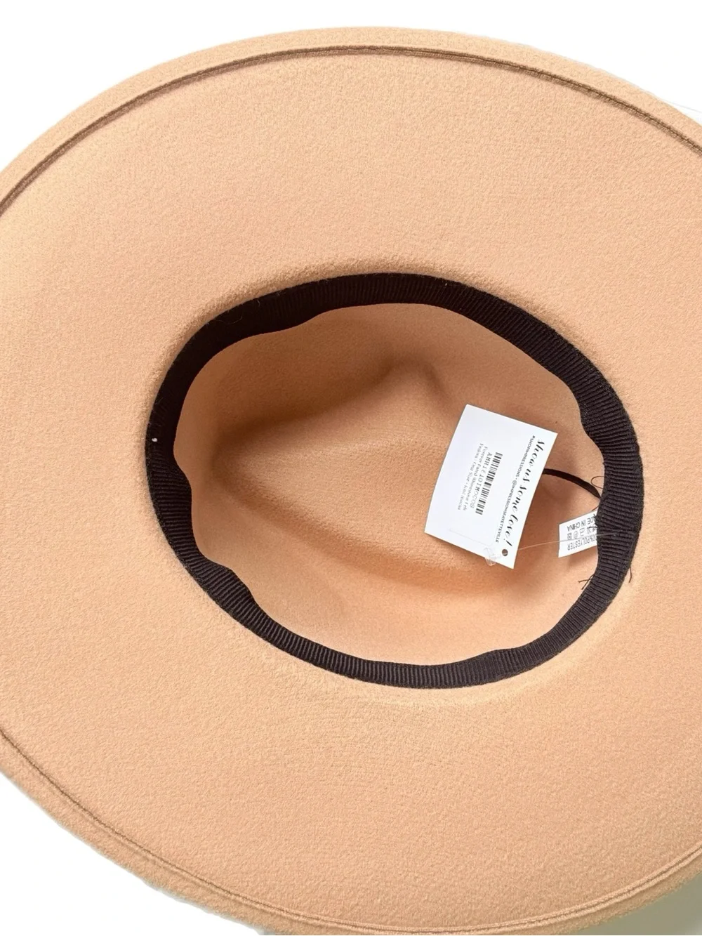 Forever Fated Rhinestone Felt Fedora – Iced Mocha